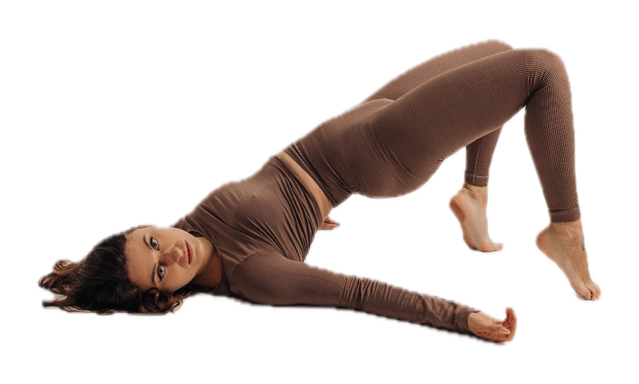 Preview from Floorwork Foundations · Level 1: Randa demonstrating a signature pose from the course